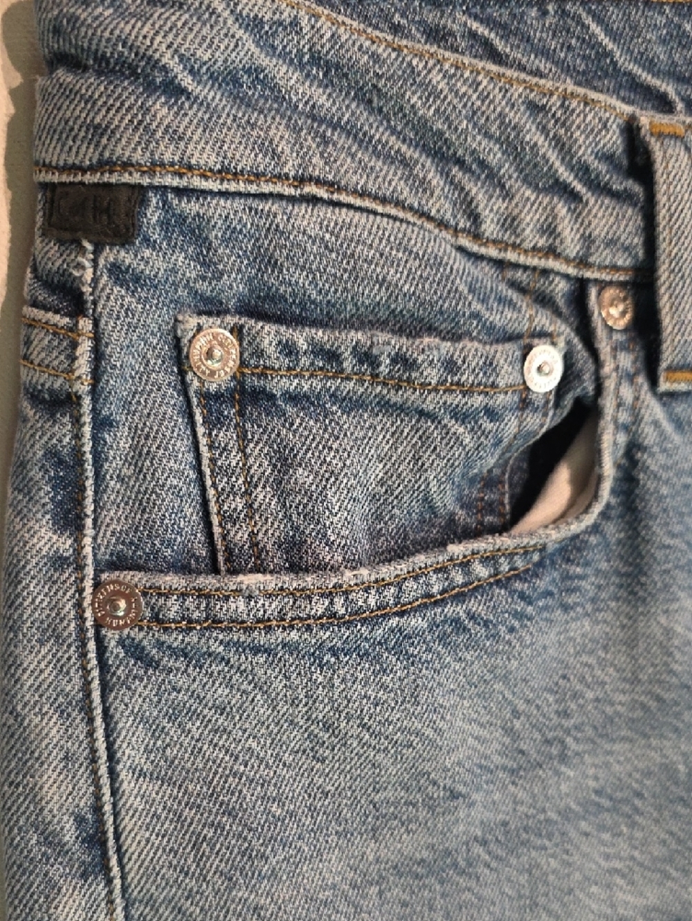 NWOT $268 CITIZENS OF HUMANITY MIRO RELAXED JEANS IN MED BLUE #2 SIZE W27 - Picture 5 of 12
